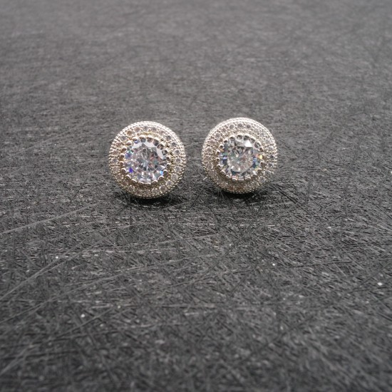 Premium full diamond earrings