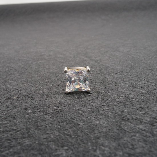 Diamond Square Earrings