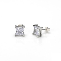 Diamond Square Earrings