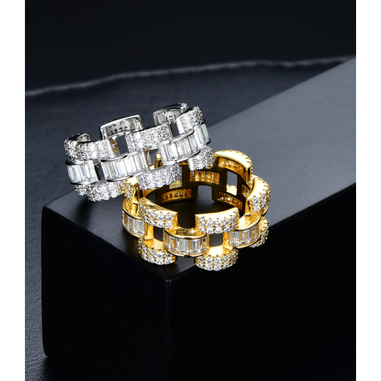 gold plated fashion jewelry ring