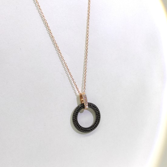 Round Diamond Necklace