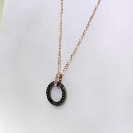 Round Diamond Necklace