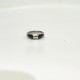 Black Irregular Ring